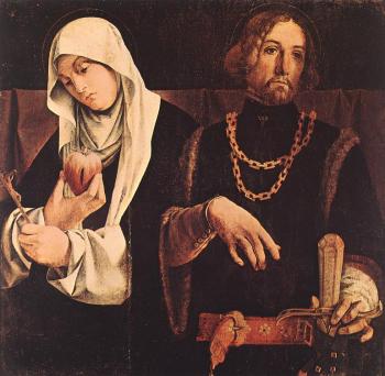 洛倫佐 洛圖 Sts Catherine of Siena and Sigismund